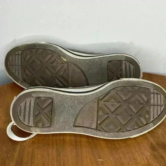 Converse All Star Chuck Taylor Gray Mems Size 5 Womens Size 7 - Picture 8 of 8